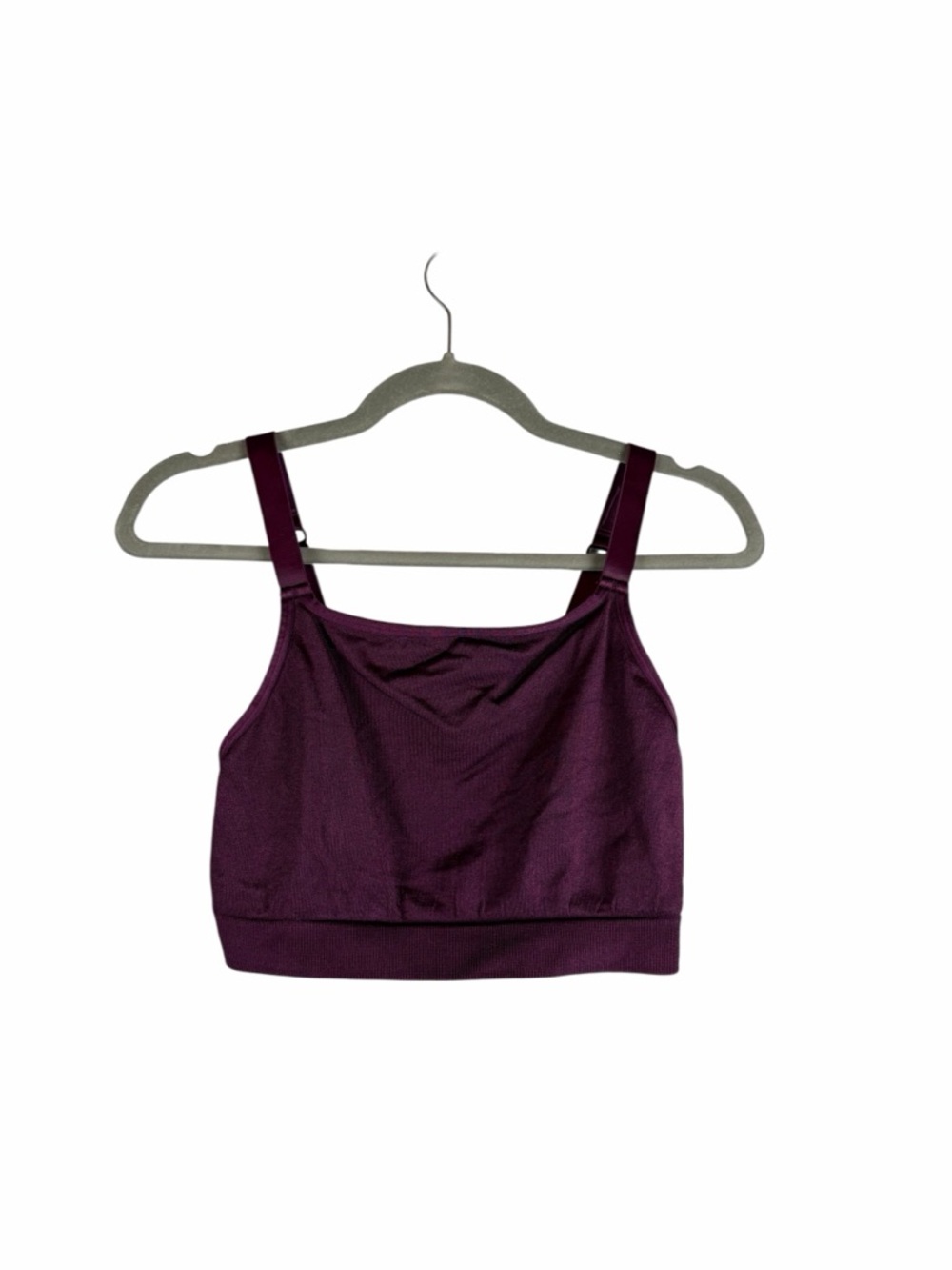 Cacique Purple Plum Bralette Wireless Comfort Bra Size 14/16